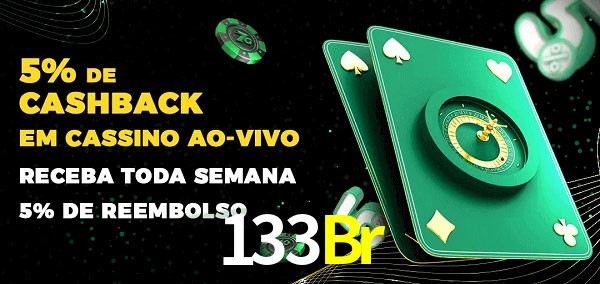 Promoções do cassino ao Vivo 133Br